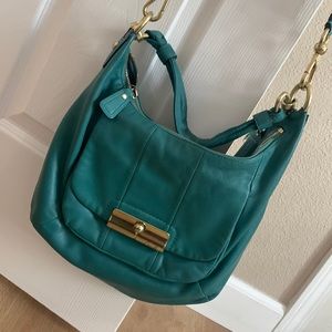 Coach bag.  Removable crossbody strap